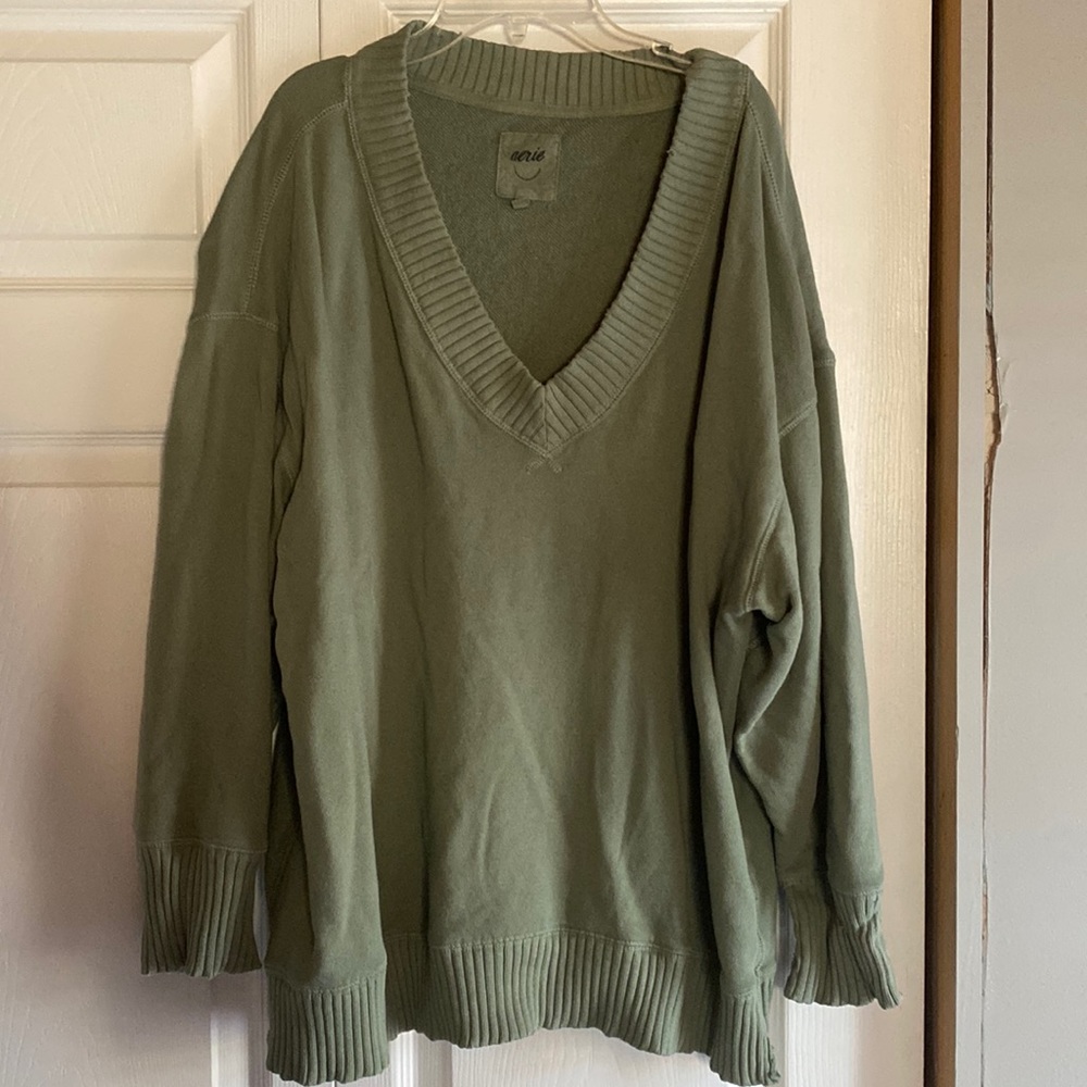 Aerie Vneck Sweatshirt